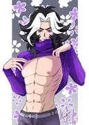 Commish 1 Half-Body + Lined + Sketch Shading + Add-ons (Simple BG + Full Colored & Shading) = 58$